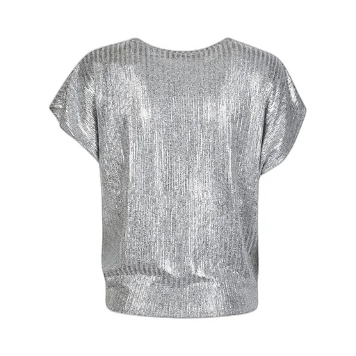 Metallic Knit Top