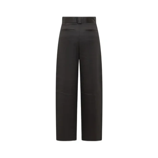Wide-Leg Tailored Trousers