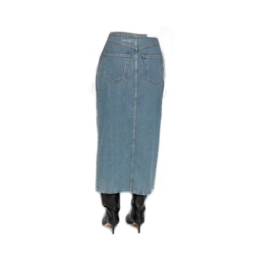 Denim Maxi Skirt