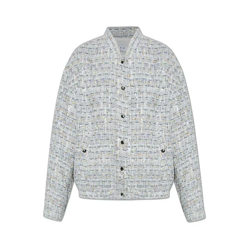 Tweed Bomber Jacket