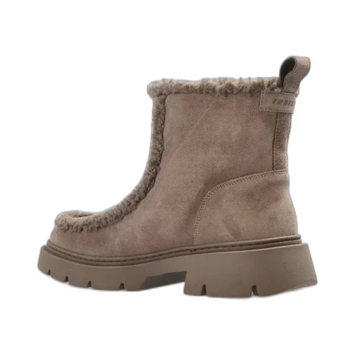 Shearling Trim Boots