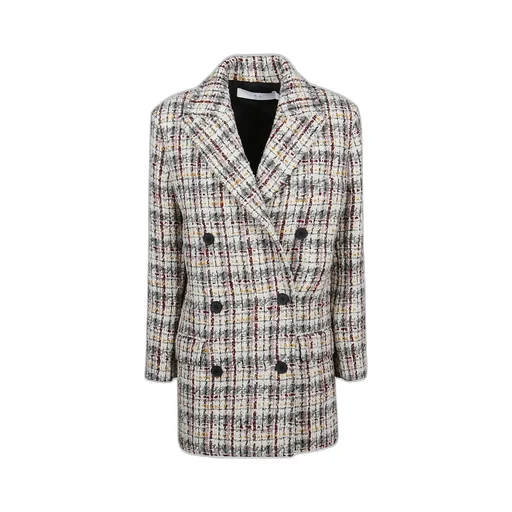 Double-Breasted Tweed Blazer