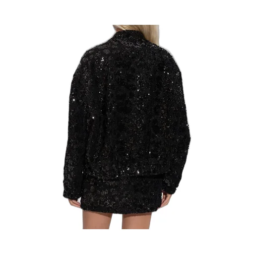 Sequined Bomber Jacket