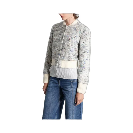 Tweed Bomber Jacket