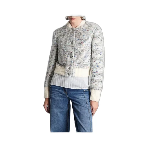 Tweed Bomber Jacket