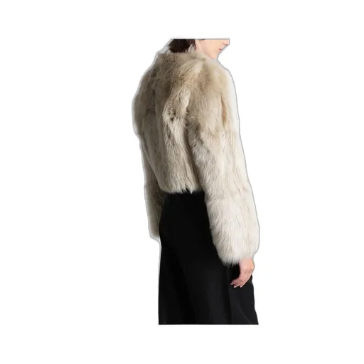 Faux Fur Cropped Jacket