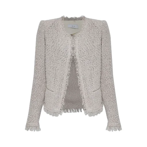 Fringed Tweed Jacket