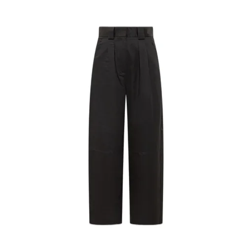 Wide-Leg Tailored Trousers