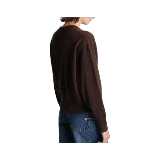 V-Neck Cable Knit Sweater