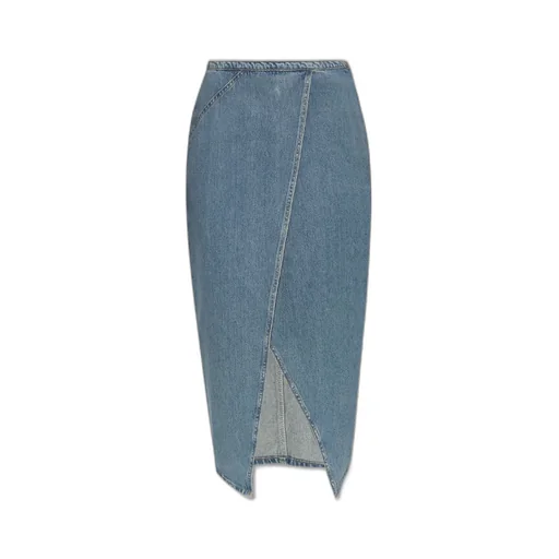 Denim Maxi Skirt
