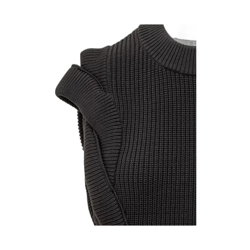 Ribbed Knit Vest