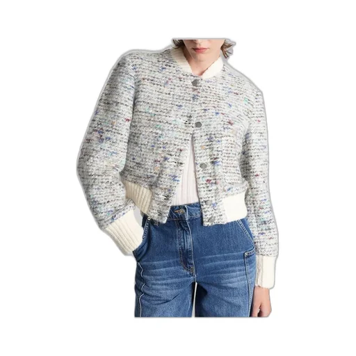 Tweed Bomber Jacket