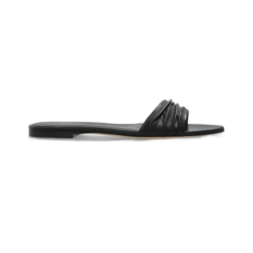 Ruched Slide Sandals