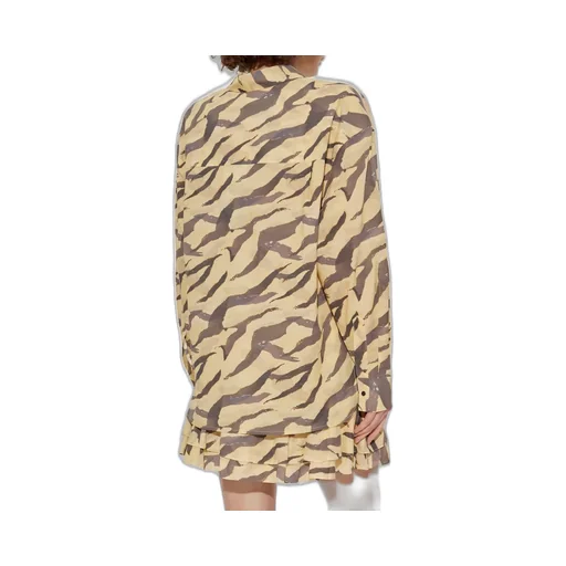 Oversized Tiger Print Shirt
