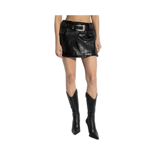 Leather Mini Skirt