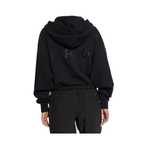 Cropped Zip-Up Hoodie