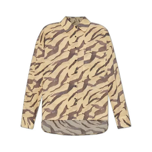 Oversized Tiger Print Shirt