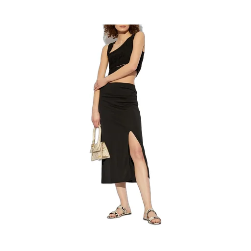 Midi Skirt With Slit