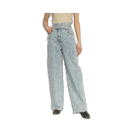 High-Waisted Wide-Leg Jeans