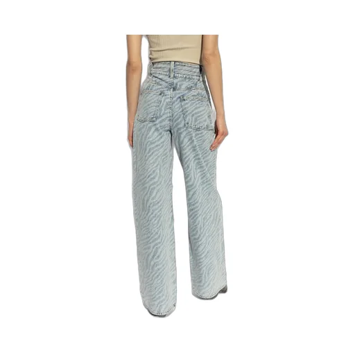 High-Waisted Wide-Leg Jeans