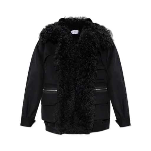 Parka With Fur Trim