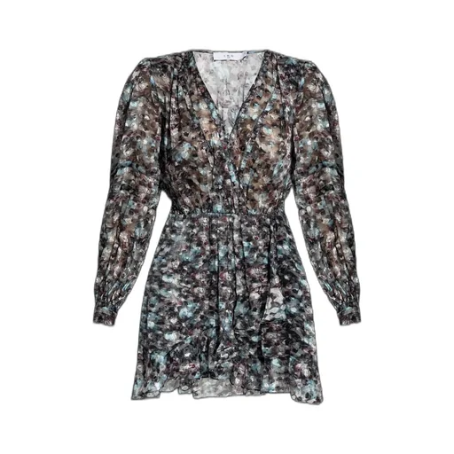 Printed Wrap Dress