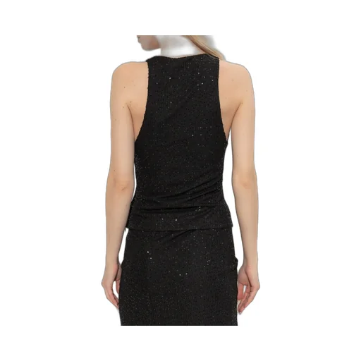 Sequin Halter Top