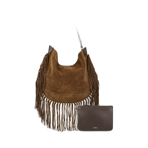 Fringed Hobo Bag