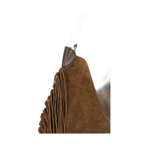 Fringed Hobo Bag