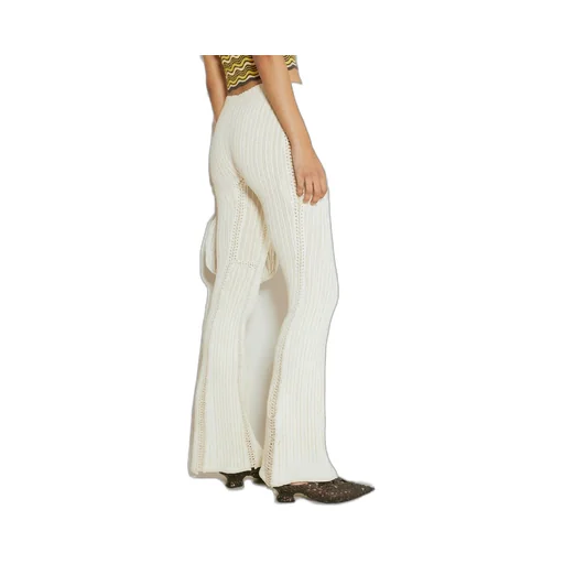 Flared Knit Pants