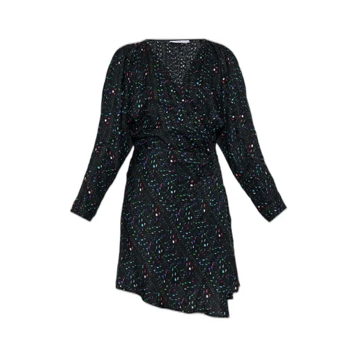 Printed Wrap Dress