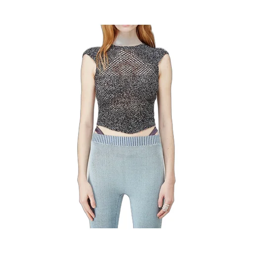 Cropped Knit Top