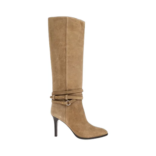 Knee-High Suede Boots