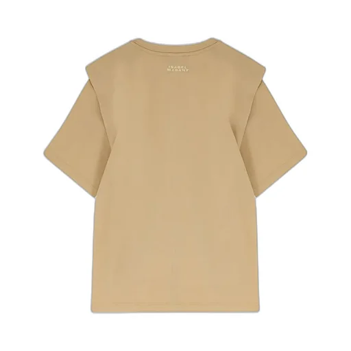 T-Shirt With Padded Shoulders
