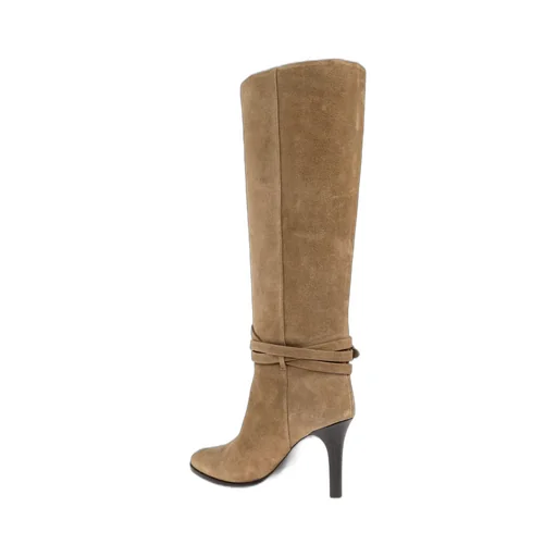 Knee-High Suede Boots