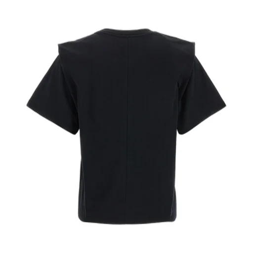T-Shirt With Padded Shoulders