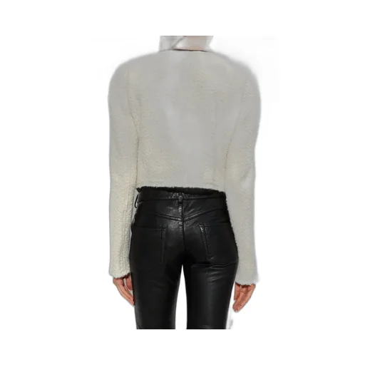 Cropped Bouclé Jacket