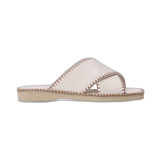 Criss-Cross Strap Slides
