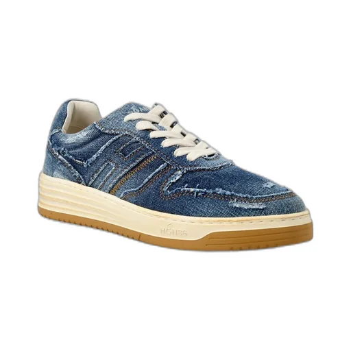 Denim Low-Top Sneakers