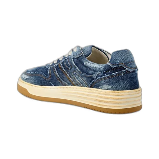 Denim Low-Top Sneakers