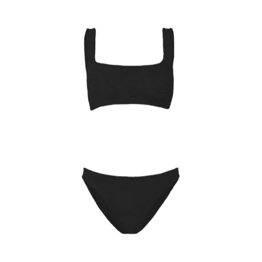 Square Neck Bikini Top And Bottom Set
