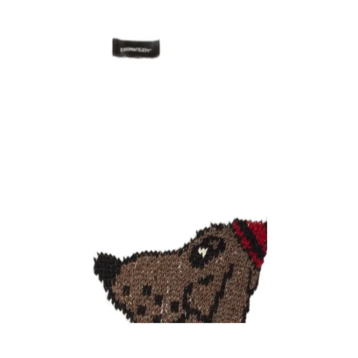 Dog Intarsia Knit Sweater