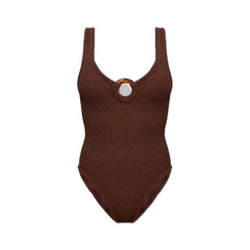 One Piece Swimsuit With Ring Detail