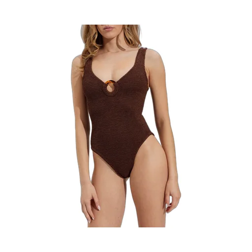 One Piece Swimsuit With Ring Detail