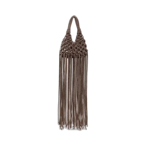 Macrame Fringe Bag