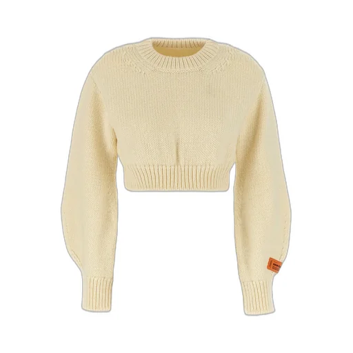 Cropped Knit Sweater