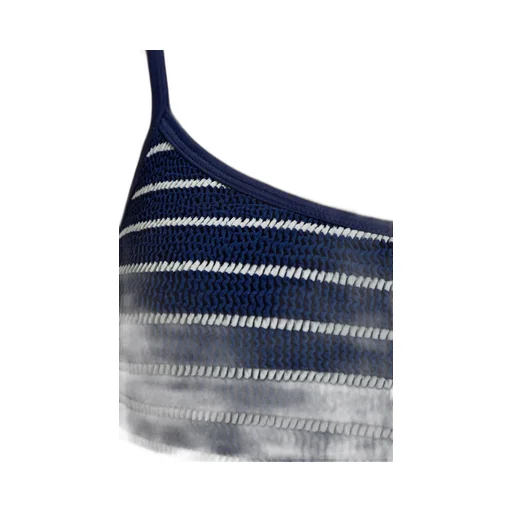 Striped One-Piece Swimsuit
