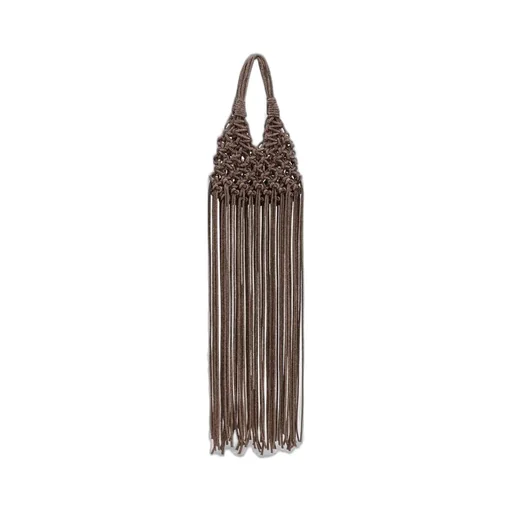 Macrame Fringe Bag