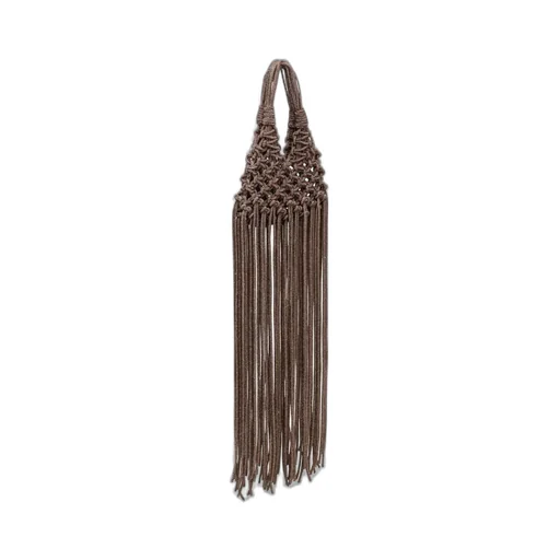 Macrame Fringe Bag