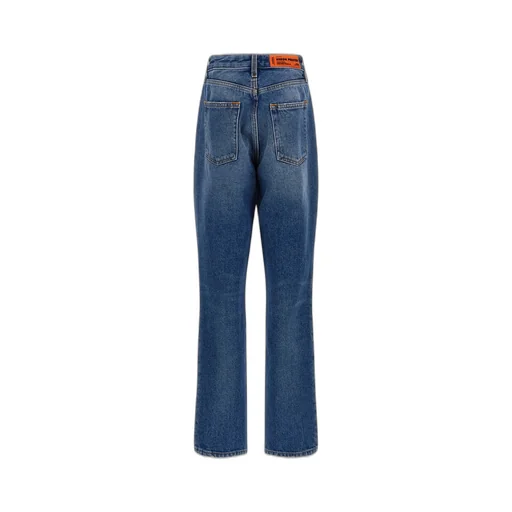 High-Rise Straight Leg Jeans